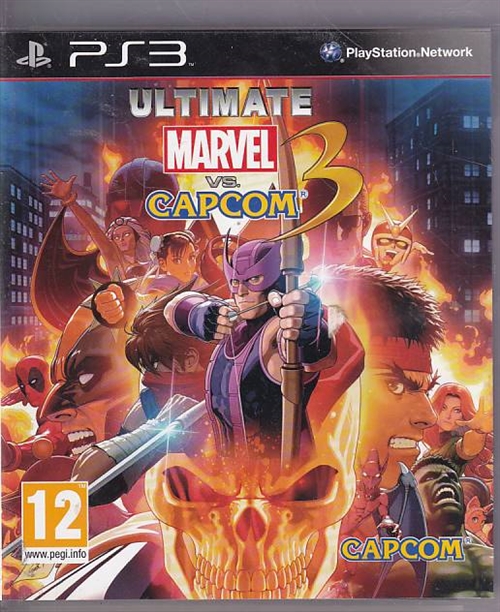 Ultimate Marvel vs Capcom 3 - PS3 (A Grade) (Genbrug)